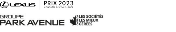 Logos de Groupe Park Avenue et Lexus 2023